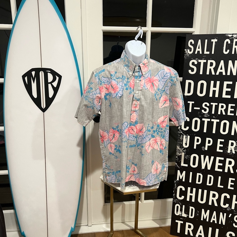 Reyn Spooner grey “Hawaiian Traditionals”
